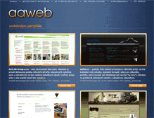 Tablet Screenshot of aaweb.cz